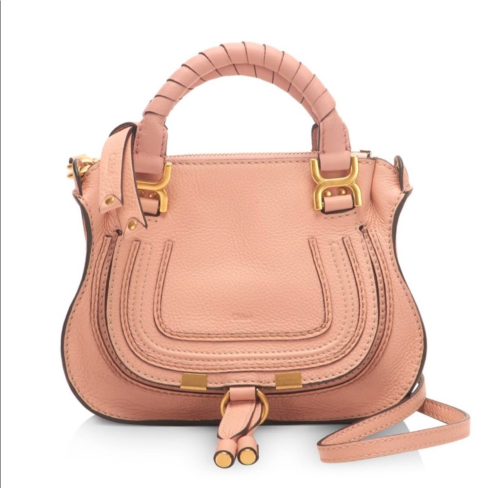 NWT Chloe Small Marcie Bag - Fallow Pink